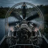 Onboard Airboat Engine Start and Rev sound effect artwork