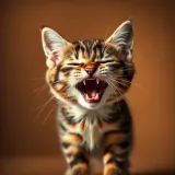 Small Cat Growling and Yowling sound effect artwork