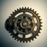 Old Clockwork Gears Turning sound effect artwork