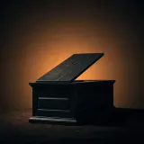 Coffin Lid Opening Creak sound effect artwork