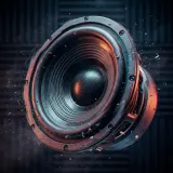 Glitchy Stuttering Bass Drop sound effect artwork