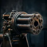 Motorized Minigun Barrel Spin sound effect artwork