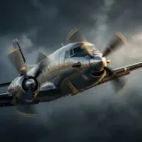 Turboprop Plane Approach and Flyby sound effect artwork
