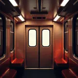 Interior Train Sliding Door Closing sound effect artwork
