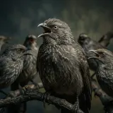 Apostlebird Flock Harsh Squawks sound effect artwork
