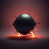 Metallic Sci Fi Impact with Sizzling Decay sound effect artwork