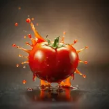 Cartoon Tomato Impact Splat sound effect artwork
