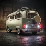 Camper Van Reversing and Turning Off sound effect artwork