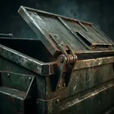 Metal Bin Hatch Open Squeak sound effect artwork