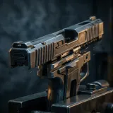 Pistol Slide Rack sound effect artwork