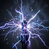 Fluttering Electric Spark Crackle sound effect artwork