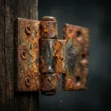 Rusty Iron Hinge Squeak sound effect artwork