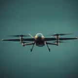 Fast Jet Drone Flyby with Swoosh sound effect artwork