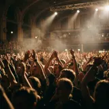 Reverberant Concert Crowd Cheering sound effect artwork
