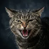 Angry Cat Hiss sound effect artwork