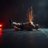 Wrestling Mat Body Slam sound effect artwork
