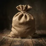 Heavy Grain Bag Drop on Wood sound effect artwork