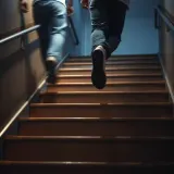 Running Quickly Up Stairs sound effect artwork