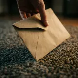Envelope Picked Up from Carpet sound effect artwork