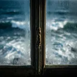 Muffled Ocean Waves Through a Window sound effect artwork
