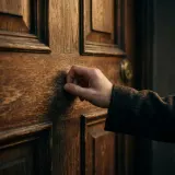 Three Polite Knocks on a Front Door sound effect artwork