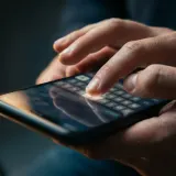 Smartphone Touchscreen Keyboard Typing sound effect artwork