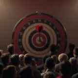Dart Bullseye and Crowd Murmur sound effect artwork