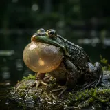 Frogs Croaking at a Pond sound effect artwork