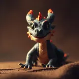 Happy Young Dragon Vocalization sound effect artwork