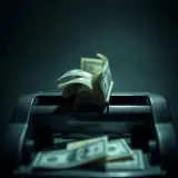 Cash Counter Riffling Banknotes sound effect artwork