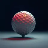 Golf Ball Hits Hard Surface and Rolls sound effect artwork
