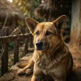 Rural Village Dogs and Birds Ambience sound effect artwork
