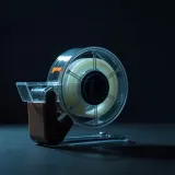 Plastic Tape Dispenser Loading Clicks and Snaps sound effect artwork