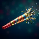 Party Horn Noisemaker Toots sound effect artwork