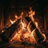 Crackling Wood Fire Ambience sound effect artwork