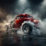 Hot Rod Arrival and Peel Out sound effect artwork