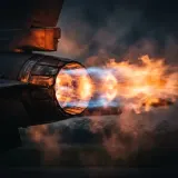 Fighter Jet Afterburner Thrust on Takeoff sound effect artwork