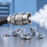 Pneumatic Air Pressure Release and Metallic Rattle sound effect artwork