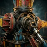 Carnival Spinning Ride Machinery sound effect artwork