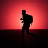 Jogging With Creaking Backpack sound effect artwork
