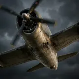 WWII Propeller Aircraft Overhead Pass sound effect artwork