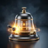 Bright Synthetic Bell Notification sound effect artwork