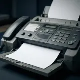 Office Fax Machine Printing sound effect artwork