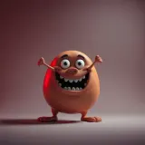 Cartoon Hungry Stomach Growl sound effect artwork