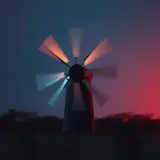Flanged Windmill Blades Fluttering Pass By sound effect artwork
