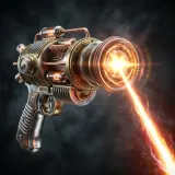 Retro Ray Gun Laser Blast sound effect artwork