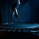 Rhythmic Jumping on a Squeaky Trampoline sound effect artwork