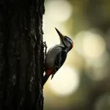 Woodpecker Pecking Tree Trunk sound effect artwork