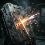 Pitched Down Sci-Fi Bullet Ricochets sound effect artwork