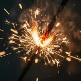 Close Up Sparkler Fireworks Sizzle sound effect artwork